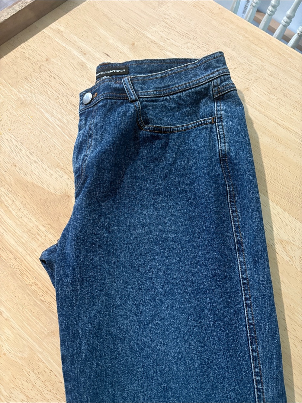 Contemporary Mid Rise Jeans - Picture 7 of 7